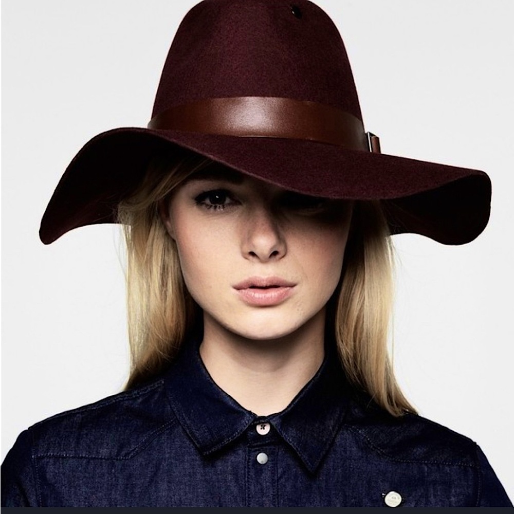 G-Star originals Lauren brown wool hat like new